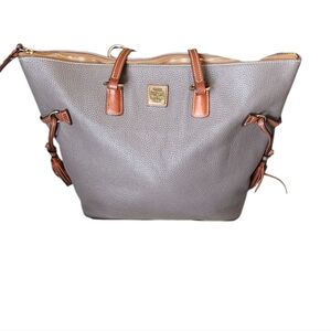 Dooney and Bourke Tassel Executive Tote Color: Elephant